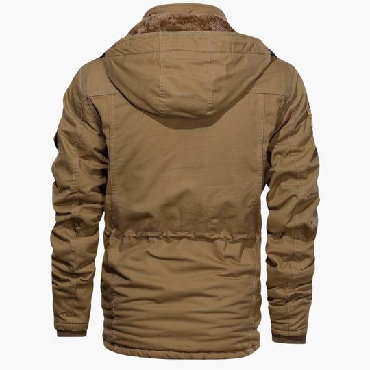 R&B | Warme Fleecejacke mit Taschen für Herren