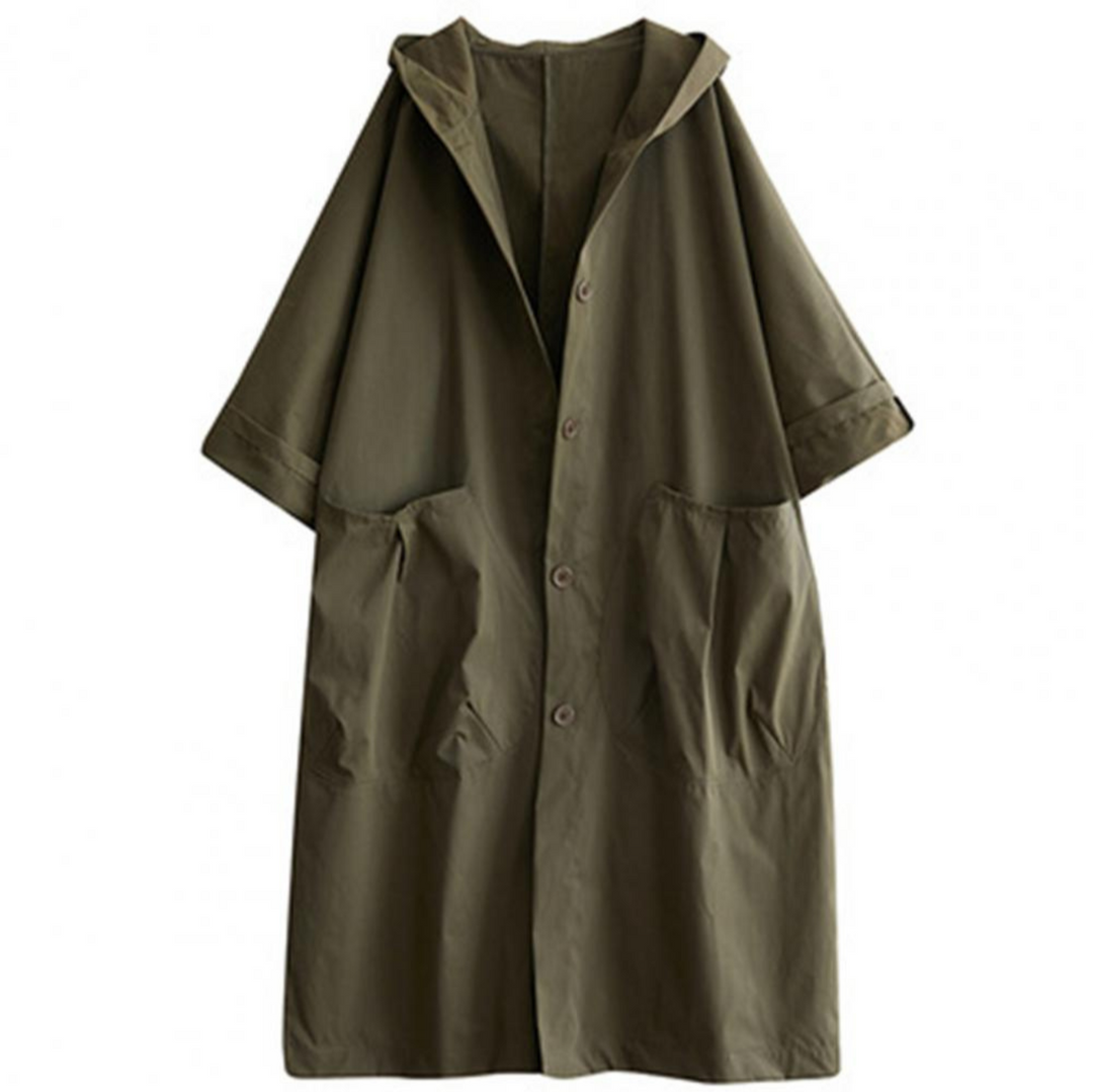 R&B | Trenchcoat Lang für Frauen Warm
