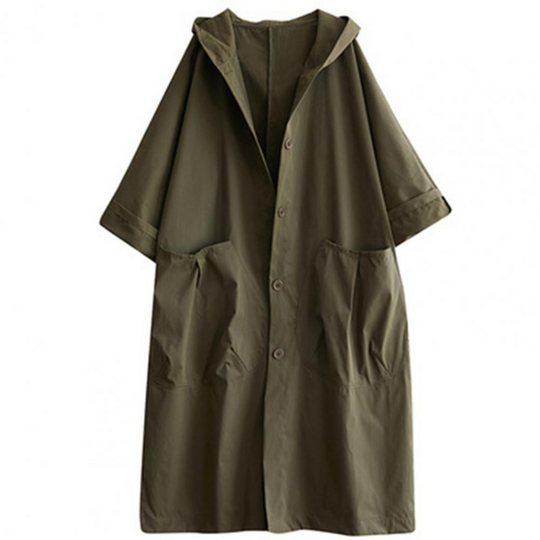 R&B | Trenchcoat Lang für Frauen Warm