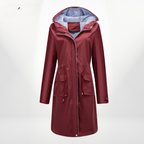 R&B | Damen Kapuzen Mantel in mittellanger Anorak-Form
