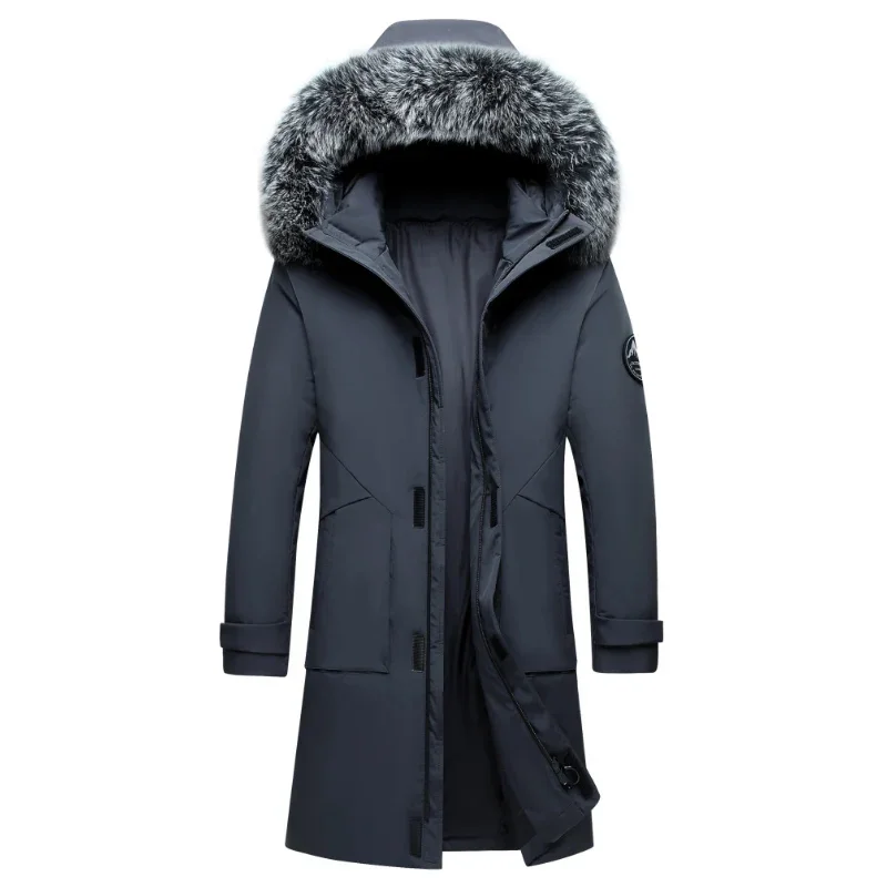R&B | Herren winddichte Winterparka