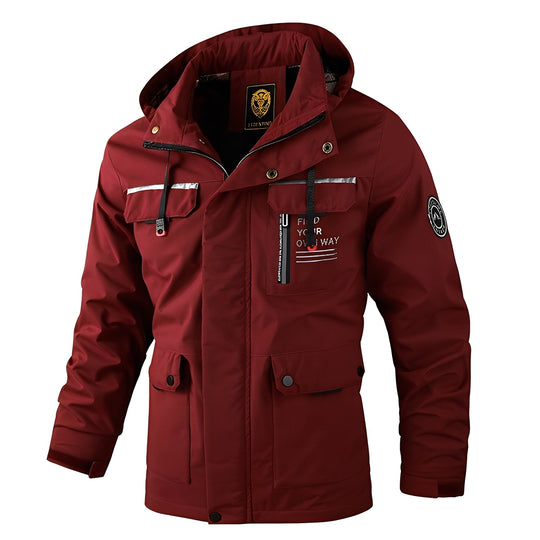 R&B | Wetterfest, Dicke Outdoor-Jacke für Männer
