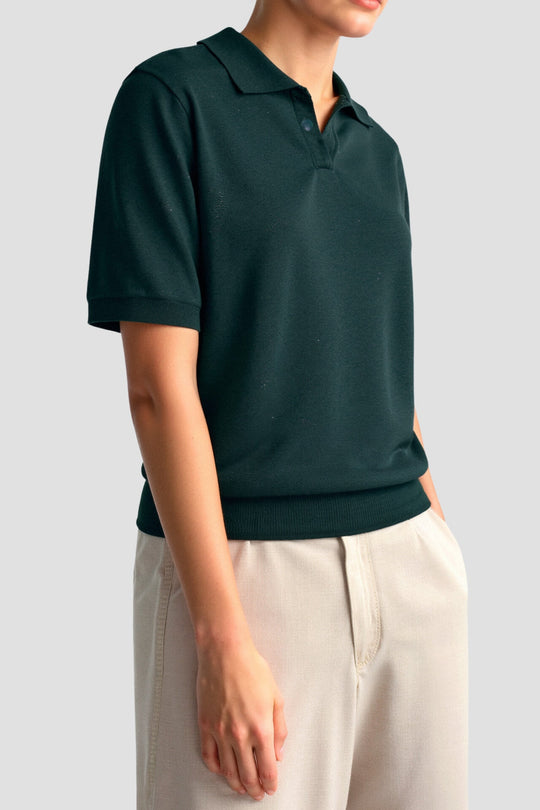 R&B | Bequeme Damen Polo mit Kurzen Ärmeln