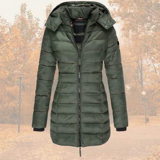 R&B | Wattierte Winterjacke mit Kapuze