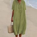 R&B | Bequeme Kleid Aus Leinen