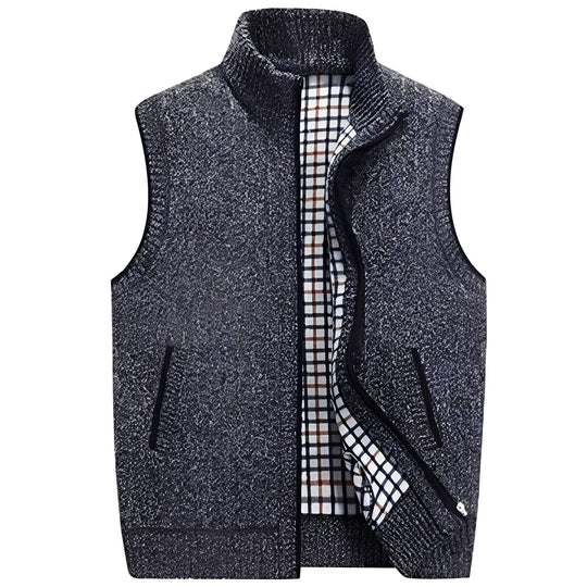 R&B | Klassischer Cardigan mit Futter für Männer