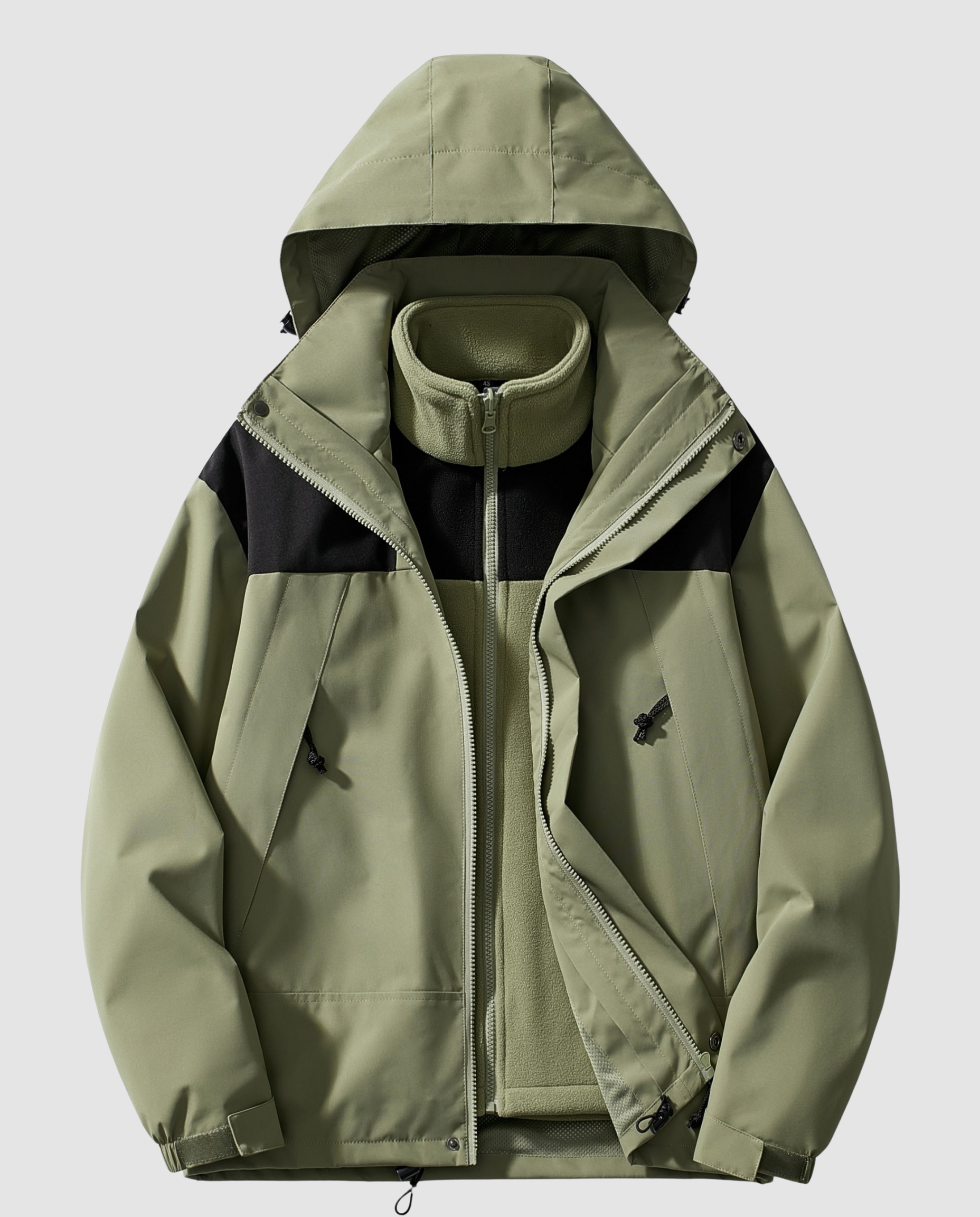Warme Damen Winterjacke Fleece | R&B