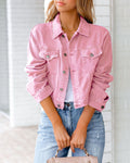 R&B | Lässige Jeansjacke mit Taschen für Damen