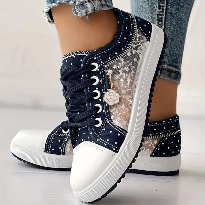 Orthopädische bequeme Turnschuhe für Damen R&B R&B
