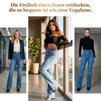 Damen Retro Schlagjeans