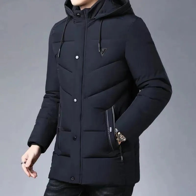 R&B | Baumwollgepolsterte Herrenjacke