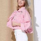 R&B | Zeitgenössische Denim Jacke mit Kragen