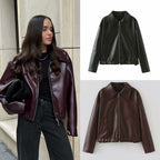 R&B | Elegante Lederjacke