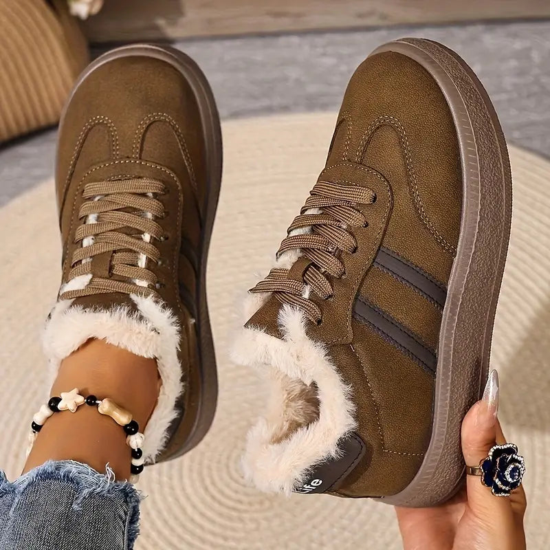 Bequeme Baumwoll-Sneaker mit warmem Innenfutter R&B R&B