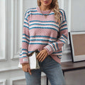 R&B | Gestreifter Strickpullover Mit Modernem Stil