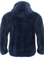 R&B Teddyjacke mit Reißverschluss für Männer