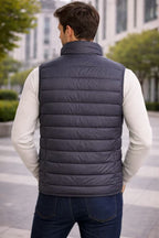 R&B | Ärmellose Steppweste Aus Nylon für Herren