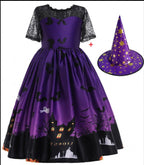 R&B | Halloween Prinzessinkleid mit Halloween Druck