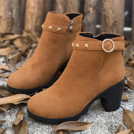 Zeitlose Damenstiefeletten aus hochwertigem Material R&B R&B