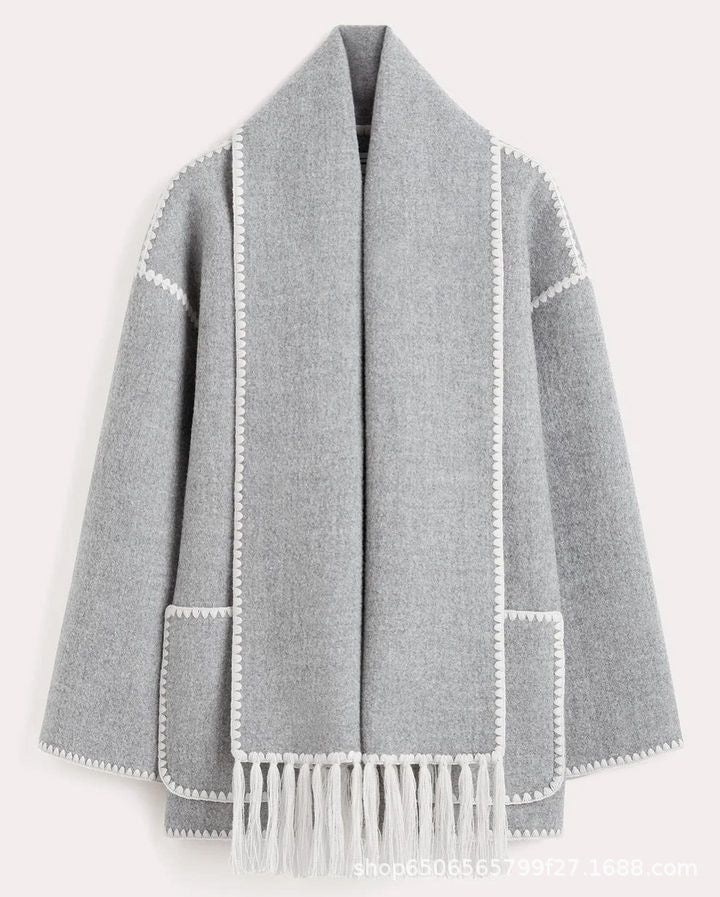 R&B | Jacke mit Schal