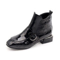 Elegante Stiefelette mit Schnalle für Damen R&B