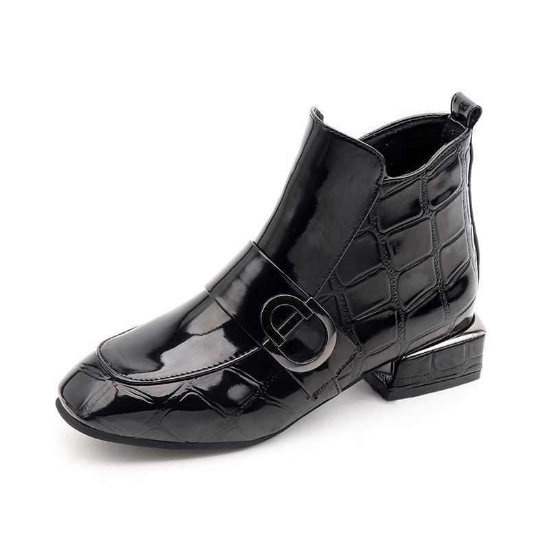 Elegante Stiefelette mit Schnalle für Damen R&B