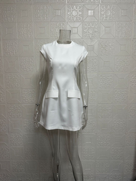 R&B | Taillenkleid im Taschendesign