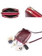 R&B | Vintage Öl Wachs diagonal span Tasche