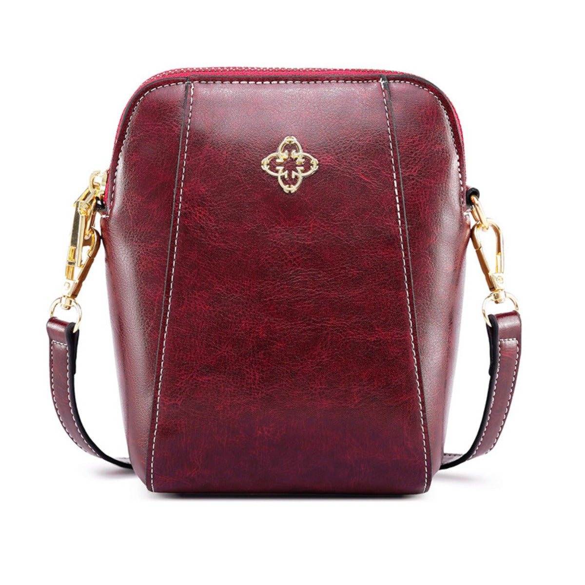 R&B | Vintage Öl Wachs diagonal span Tasche