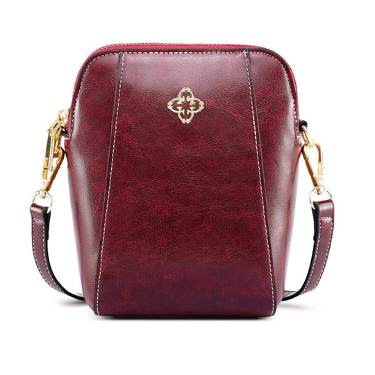 R&B | Vintage Öl Wachs diagonal span Tasche