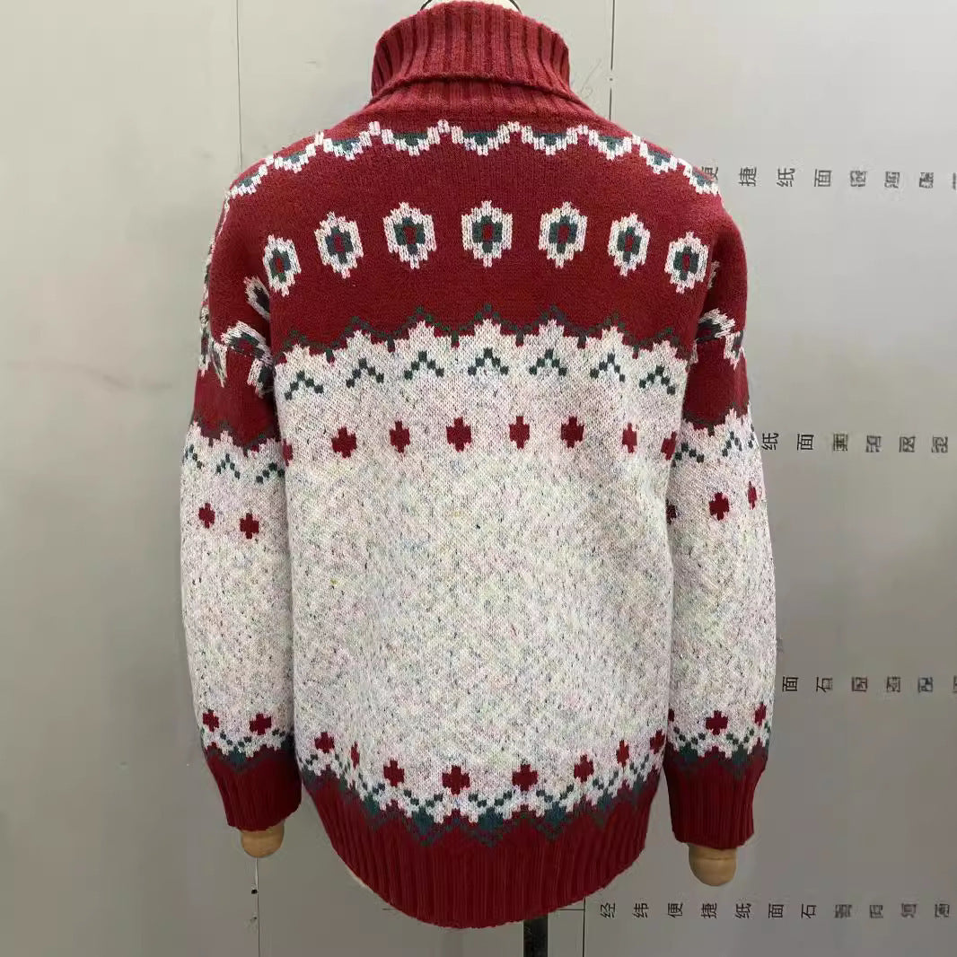 R&B | Strickpullover Im Norweger-Stil