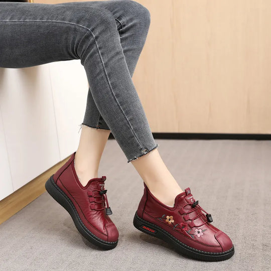 Gemma Leder Winter Sneaker | Stylisch & Bequem R&B