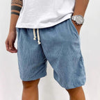 R&B | Herren Casual Kordelzug Cord Shorts