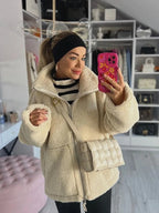 R&B | Stilvolle Damen Teddyjacke