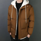 R&B | Herrenjacke aus schwerem Baumwollstoff mit winddichter Kapuze