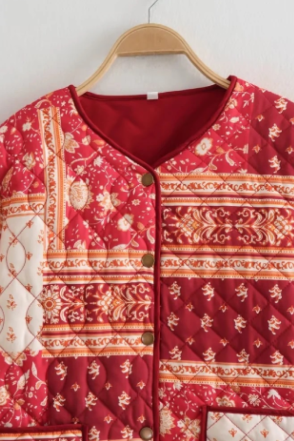 R&B | Gedruckte Baumwolljacke