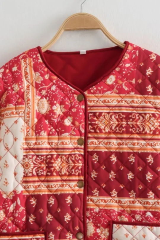 R&B | Gedruckte Baumwolljacke