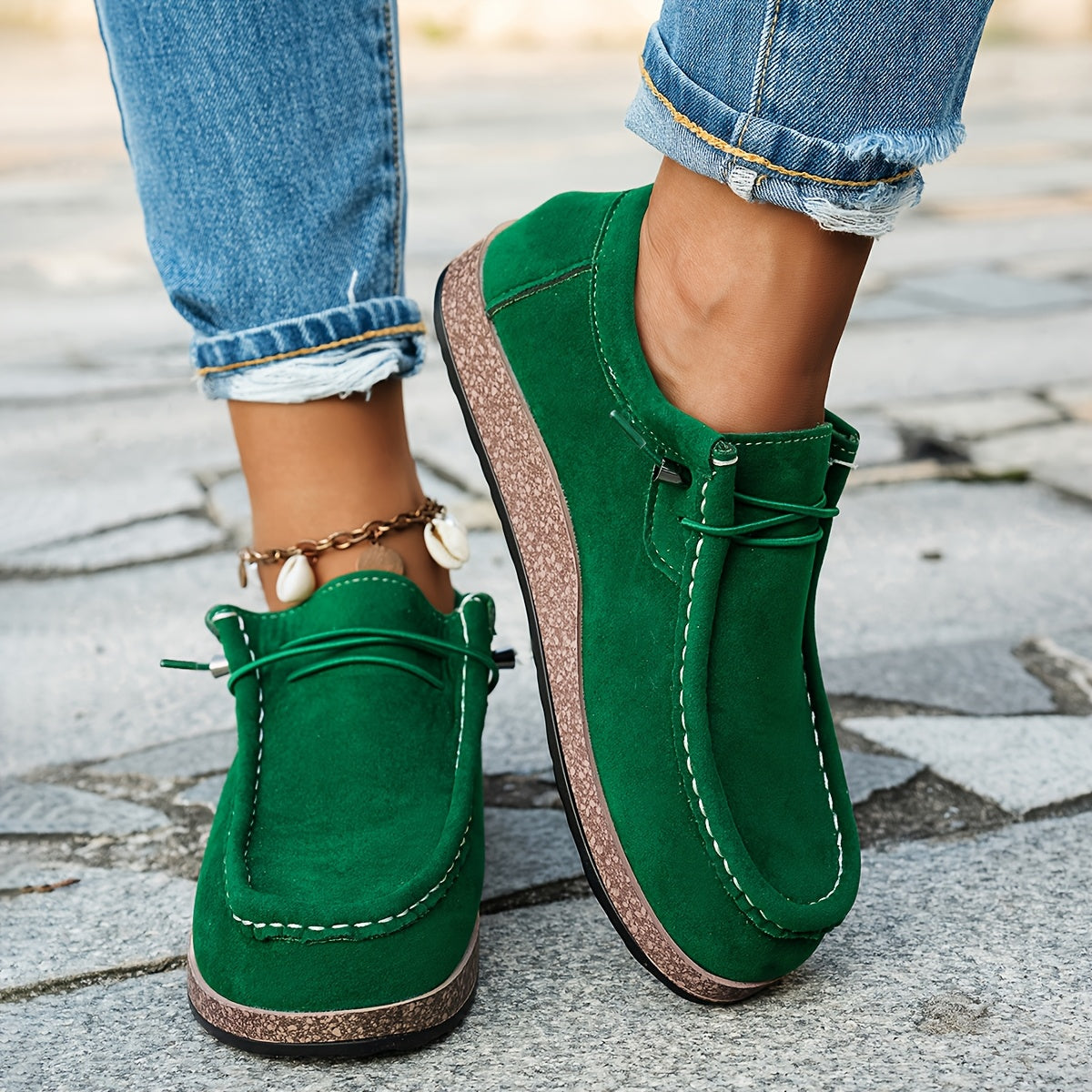 Bequeme und leichte Damen-Sneaker ohne Schnürsenkel R&B R&B