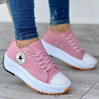 R&B |Bequeme Schnürschuhe mit dicker Sohle