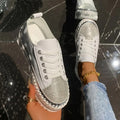 bequeme orthopädische Sneakers mit Pailletten R&B R&B