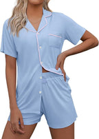 R&B | Strickjacke Revers Loungewear Set