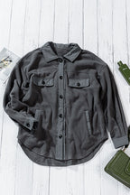 R&B | Casual Fleece Shirtjacke Weich und Warm Perfekt für Den Alltag