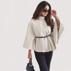 R&B | Elegante Schmetterlingsjacke mit Gürtel