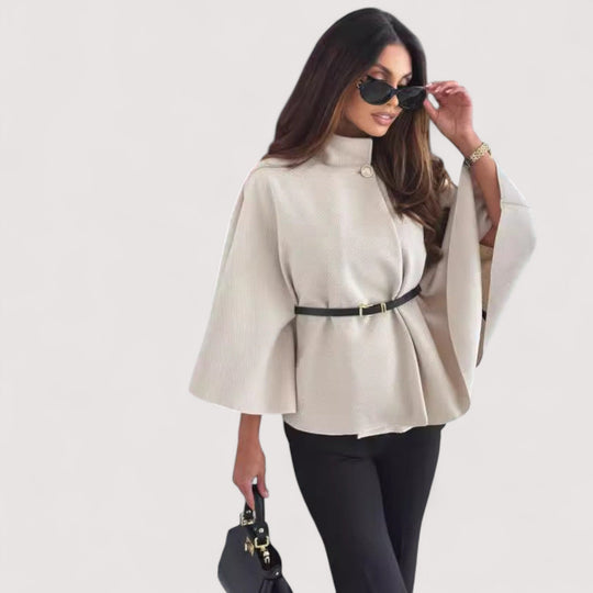 R&B | Elegante Schmetterlingsjacke mit Gürtel
