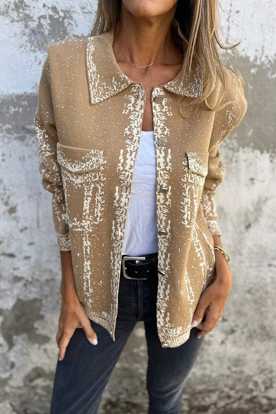 R&B | Revers Metall Schnalle Lässige Lockere Jacke