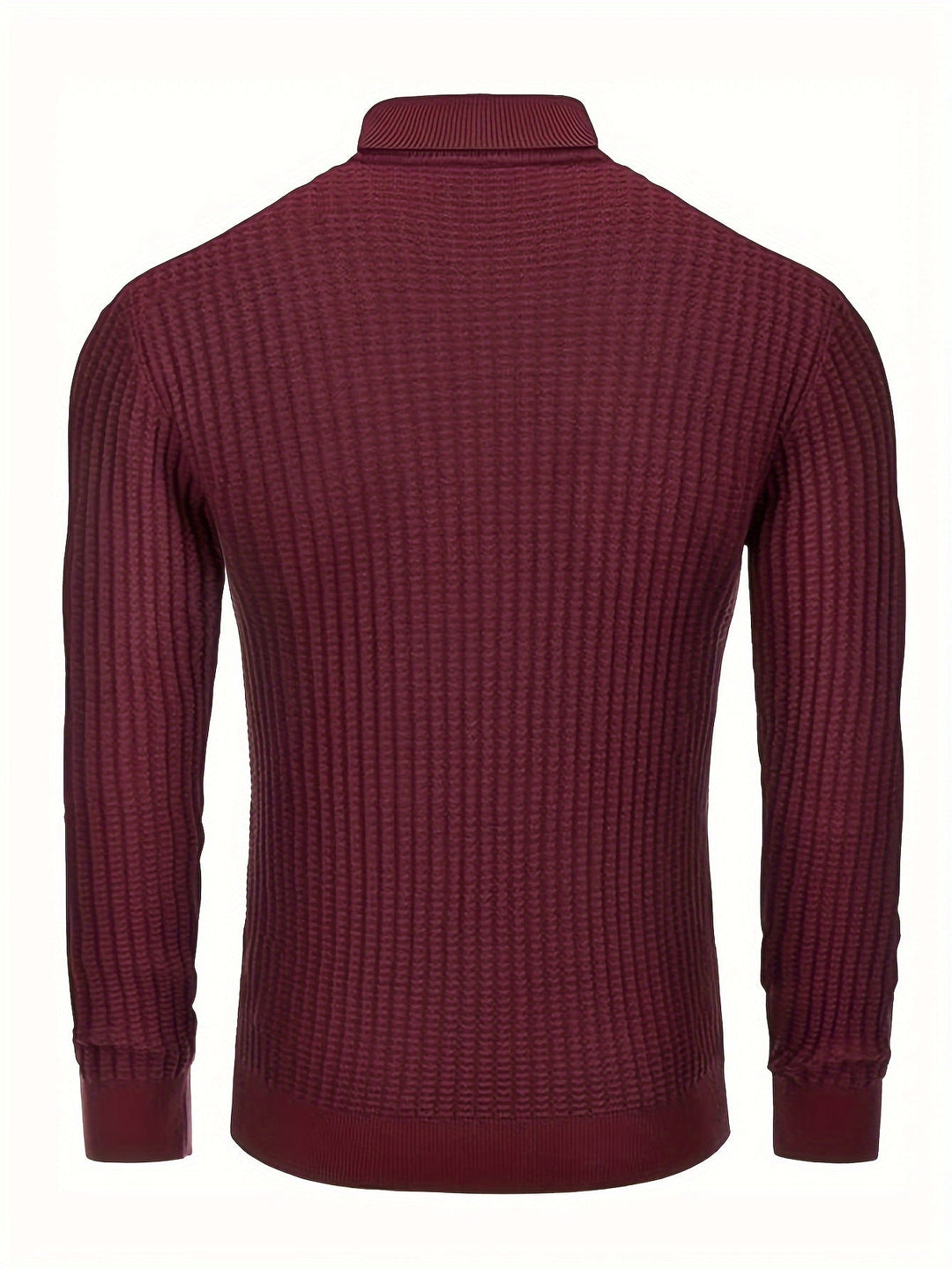 R&B | Rollkragenpullover Waffelstrick Polyester-mix