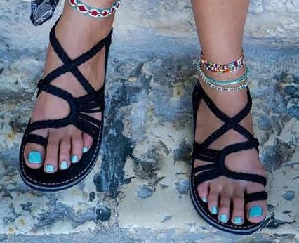 R&B | Badesandalen Farbenfroh