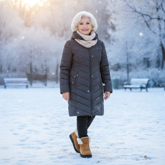 Kuschelige Damen-Winterstiefel mit Fellfutter R&B R&B