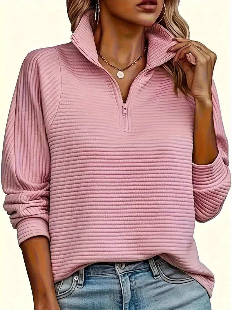 R&B | Reißverschluss Warmer Pullover