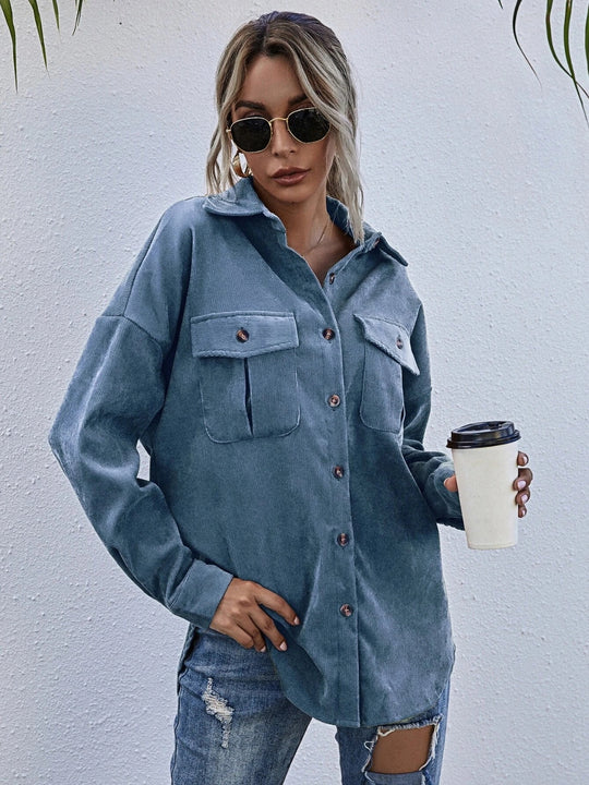 R&B | Cordura Dropped Shoulder Shacket